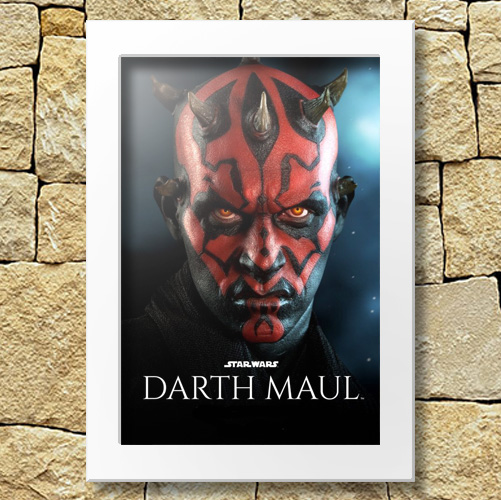 Quadrinho Decorativo - Darth Maul